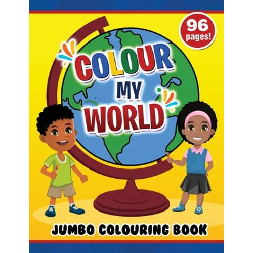 Colour My World Jumbo Colouring Book - Paperback