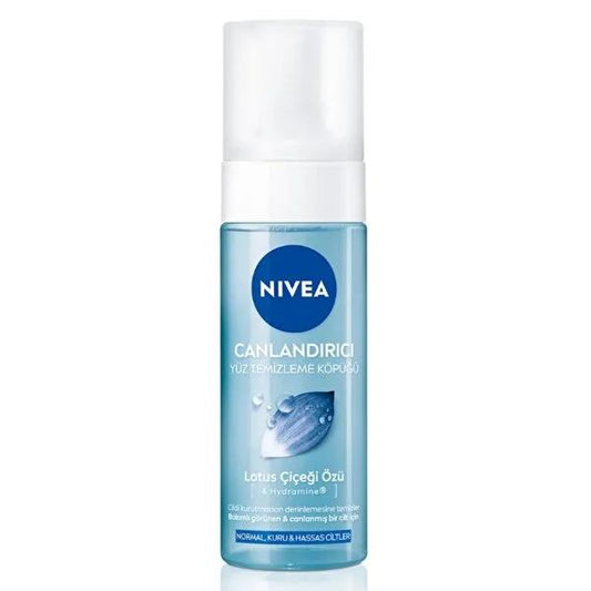 Nivea Vitamin E Enriched Face Wash Mousse - Gentle Facial Cleansing for Normal Skin, 5.07 fl oz