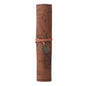PU Leather Rollup Pen Bag Vintage Creative Map Pencil Case
