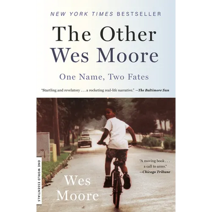 The Other Wes Moore: One Name, Two Fates - Paperback