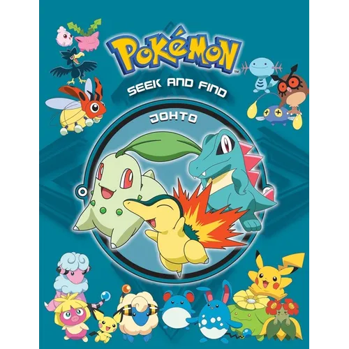 Pokémon Seek and Find: Johto - Hardcover