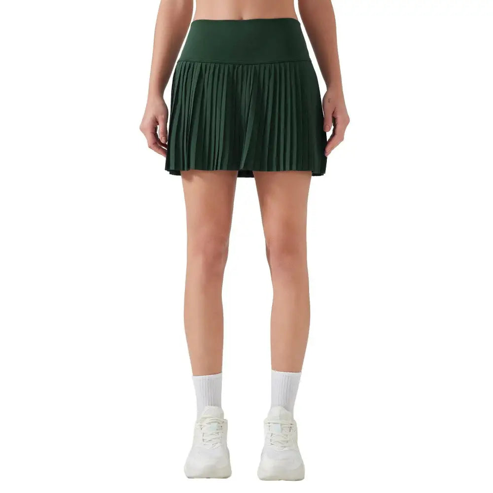 Purple Double Layer Points Exercise Skort