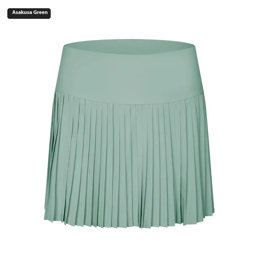 Purple Double Layer Points Exercise Skort