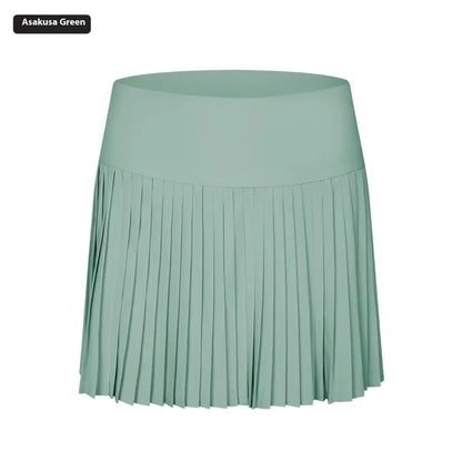 Purple Double Layer Points Exercise Skort