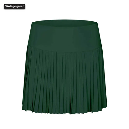 Purple Double Layer Points Exercise Skort