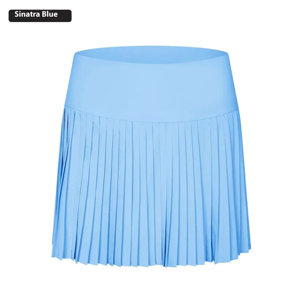 Purple Double Layer Points Exercise Skort