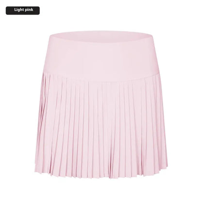 Purple Double Layer Points Exercise Skort