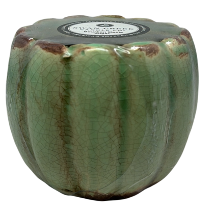 Small Petal Pot Soy Candle - Bourbon Maple Sugar