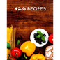 120 Recipes: Recipe cookbook to write in - Paperback