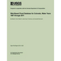 Web-Based Flood Database for Colorado, Water Years 1867 through 2011 - Paperback