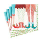Elf Stockings Paper Cocktail Napkins