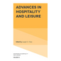 Advances in Hospitality and Leisure - Hardcover