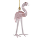 Long Legged Pink Flamingo Egyptian Glass Ornament
