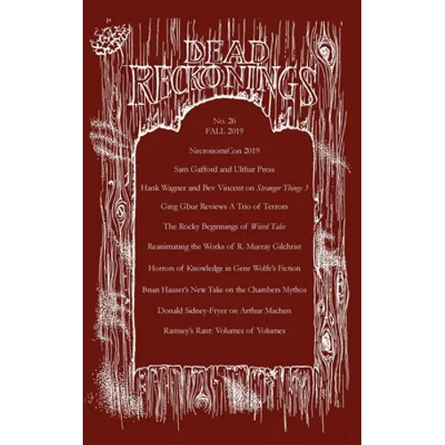 Dead Reckonings No. 26 (Fall 2019) - Paperback