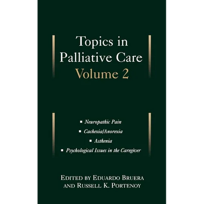 Topics in Palliative Care: Volume 2 - Hardcover