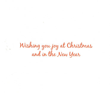 Joy Peppermint Garland Boxed Christmas Cards