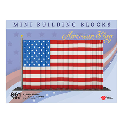 Mini Building Blocks - American Flag