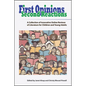 First Opinions, Second Reactions: A Collection of Innovative Online Reviews of Literature for Children and Young Adults - Paperback