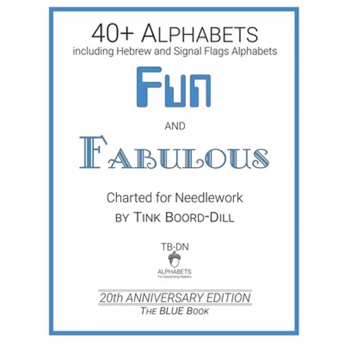 Alphabets - Fun and Fabulous (The BLUE Book): 20th Anniversary Edition - Paperback