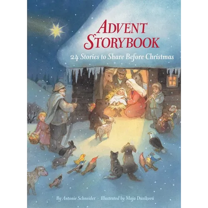 Advent Storybook: 24 Stories to Share Before Christmas - Hardcover