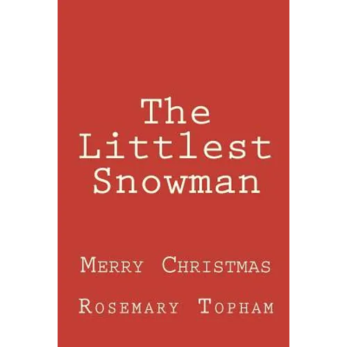 The Littlest Snowman - Paperback