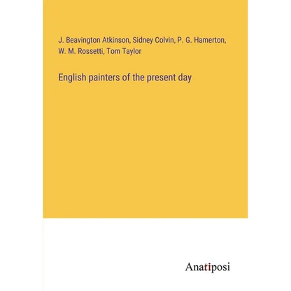 English painters of the present day - Paperback