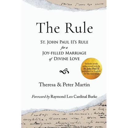 The Rule: St. John Paul II's Rule for a Joy-filled Marriage of Divine Love - Paperback