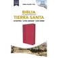 Rvr60, Santa Biblia, Tierra Santa, Ultrafina, Letra Grande, Leathersoft, Fucsia, Con Cierre, Palabras de Jesús En Rojo, Comfort Print - Imitation Leather