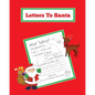 Letters To Santa: Blank Letter Templates To Write To Santa Claus For The Holiday, Writing Christmas Gift Wish List For Kids & Children, - Paperback