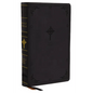 Nabre, New American Bible, Revised Edition, Catholic Bible, Large Print Edition, Leathersoft, Black, Comfort Print: Holy Bible - Imitation Leather