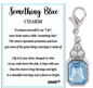 Something Blue Charm - A Beautiful Token of Love and Commitment