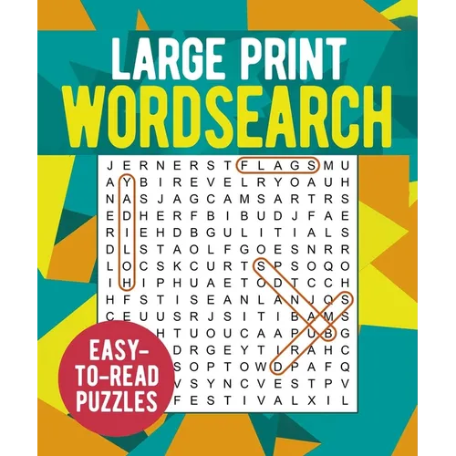 Large Print Wordsearch: Over 250 Easy-To-Read Puzzles - Paperback