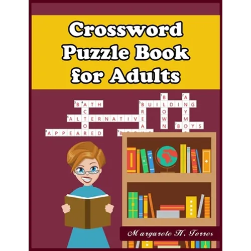 Crossword Puzzle Book for Adults: 101 Large-Print Crossword Puzzle Book for Adults - Paperback