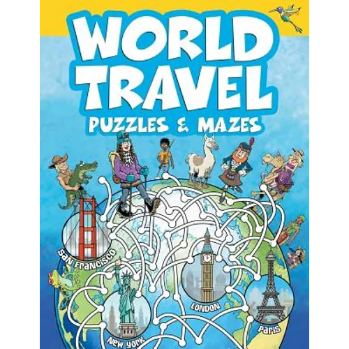 World Travel Puzzles & Mazes - Paperback