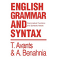 English Grammar and Syntax: Grammatical Functions and Syntactic Values - Hardcover