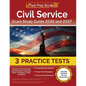 Civil Service Exam Study Guide 2025 and 2026: 3 Practice Tests and Prep [Administrative Assistants, Police, Firefighter, Postal, and More] - Paperback