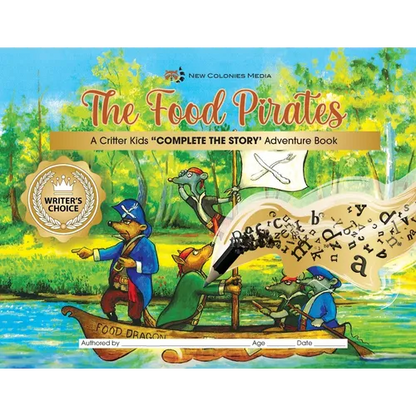 The Food Pirates - Complete the Story Adventure Book - Paperback