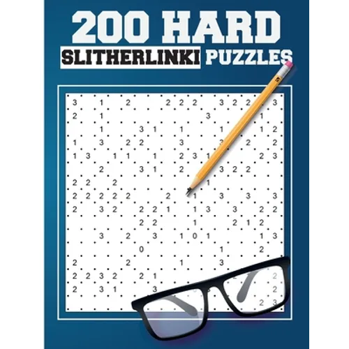 200 Hard Slitherlink Puzzles: Japanese Puzzles - Paperback