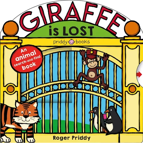 Giraffe Is Lost: An Animal Search-And-Find Book - Board Book