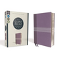 Niv, Giant Print Compact Bible, Leathersoft, Purple, Red Letter Edition, Comfort Print - Imitation Leather