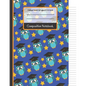 Composition Notebook: Owls & Stars College Ruled Notebook for Boys, Kids, School, Students and Teachers - Paperback