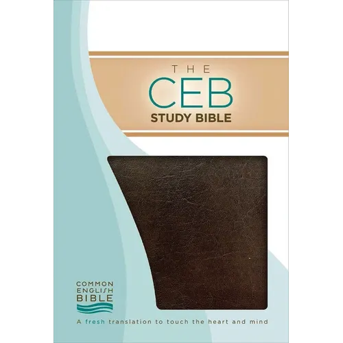 Study Bible-Ceb - Bonded Leather