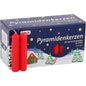 Jeka Pyramid Candles 50 pack - Red