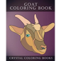 Goat Coloring Book: 30 Simple Goat Face Line Drawing Coloring Pages - Paperback