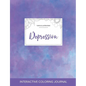 Adult Coloring Journal: Depression (Turtle Illustrations, Purple Mist) - Paperback