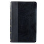 KJV Giant Print Lux-Leather 2-Tone Black - Imitation Leather