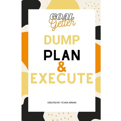 Goal Getter Dump Plan & Execute - Paperback