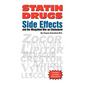 Statin Drugs Side Effects - Paperback