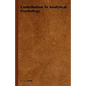 Contribution to Analytical Psychology - Hardcover