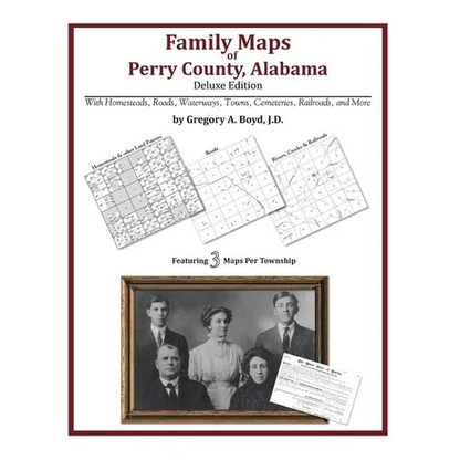 Family Maps of Perry County, Alabama, Deluxe Edition - Paperback